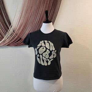 John Galt New York City Cotton Tee Sz S